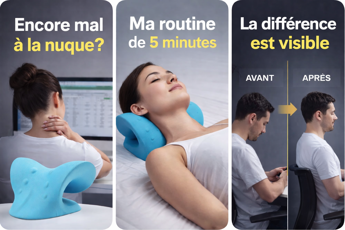 Soulagez les tensions de la nuque à la maison, simplement