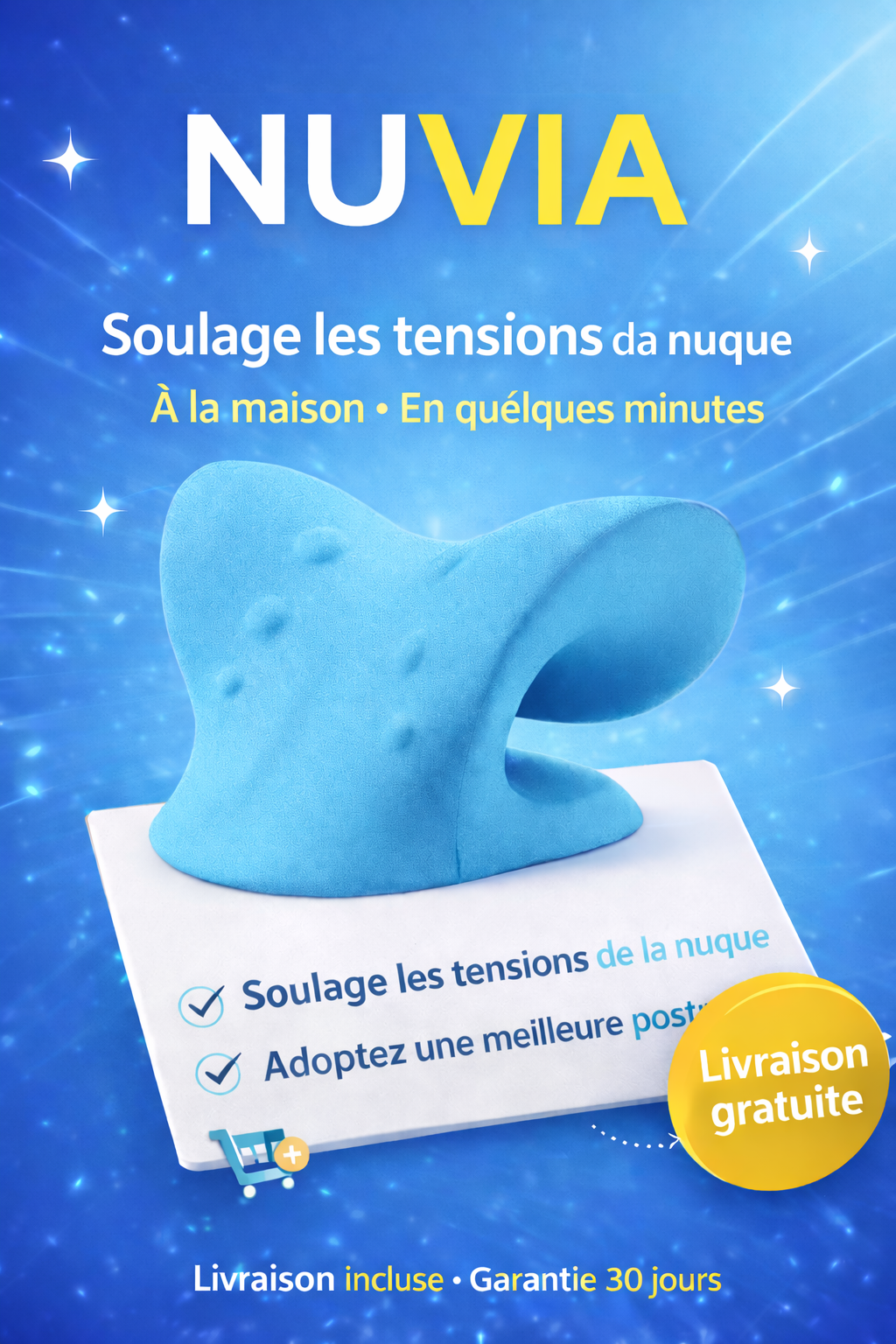 Soulagez les tensions de la nuque à la maison, simplement